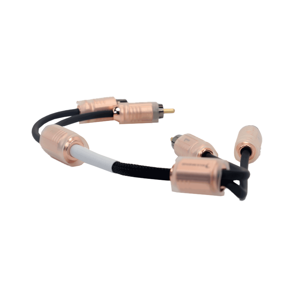 Diamond Audio HX1 2-Channel RCA Cable Oxygen-Free Copper Dual Twist Pair 1 Ft