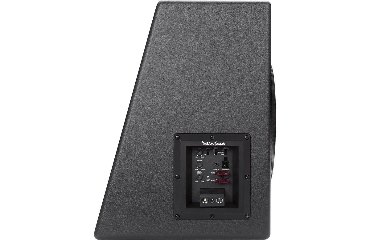 Rockford Fosgate P300-12 Punch Single 12 Inch Powered Subwoofer Sealed Enclosure