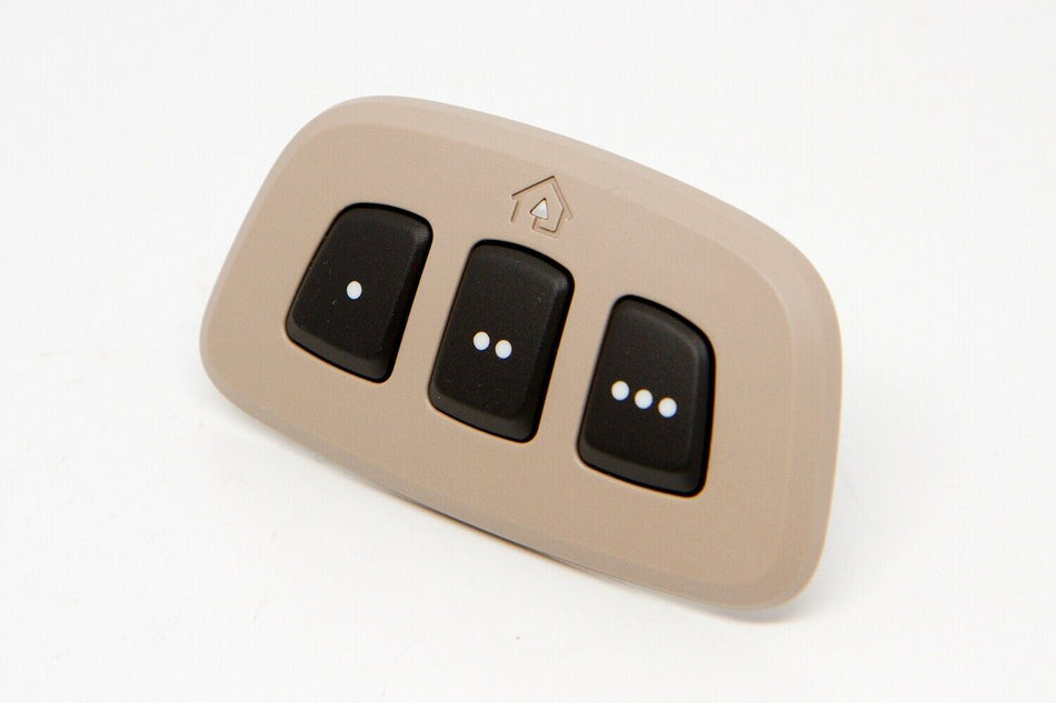 Gentex TANBZL Replacement Trim Bezel Ceiling Mounted HomeLink Keypad Tan