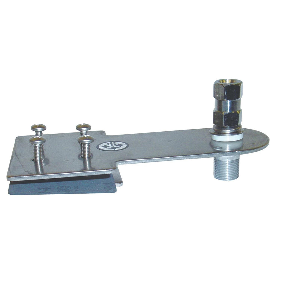 FireStik SS-194A Pickup Truck Bedrail Stakehole Antenna Mount - Stainless Steel