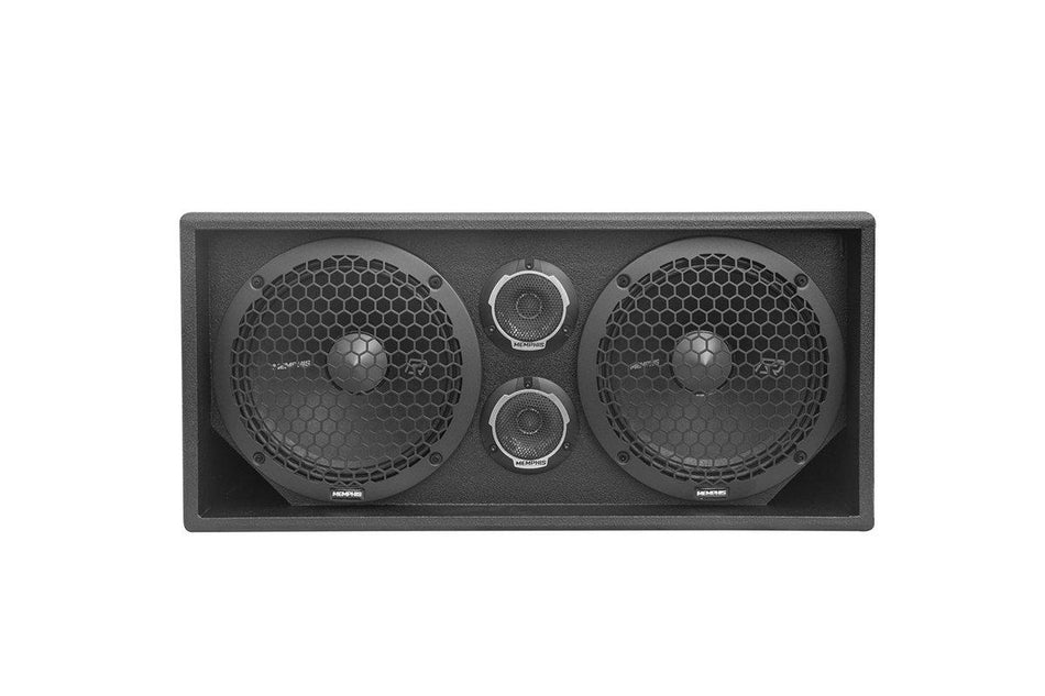 Memphis SRXPE10D4T 10" Dual Loaded Subwoofer with Tweeter 1000W Peak 500W RMS
