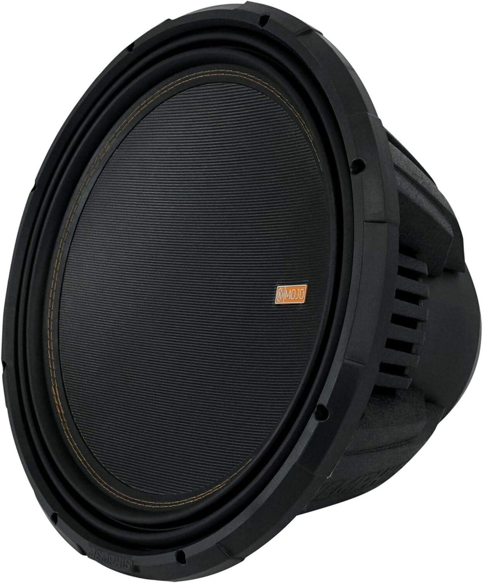 Memphis MOJO1512 15" Component Subwoofer with 1/2 Ohm 3000W Peak 1500W RMS