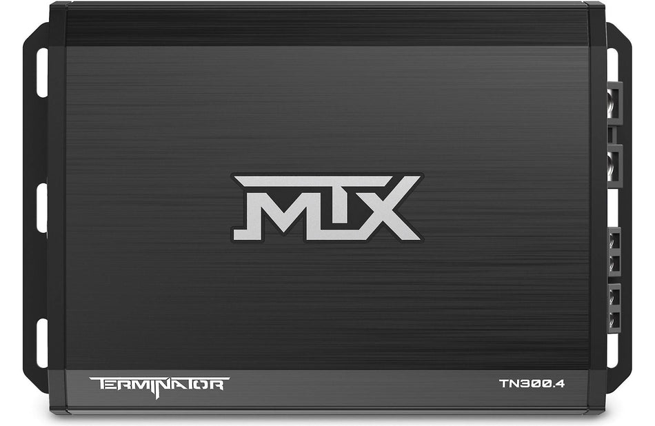MTX Terminator TN3004 Amplifier 4 Channel Class D 300W RMS Bass Boost Black