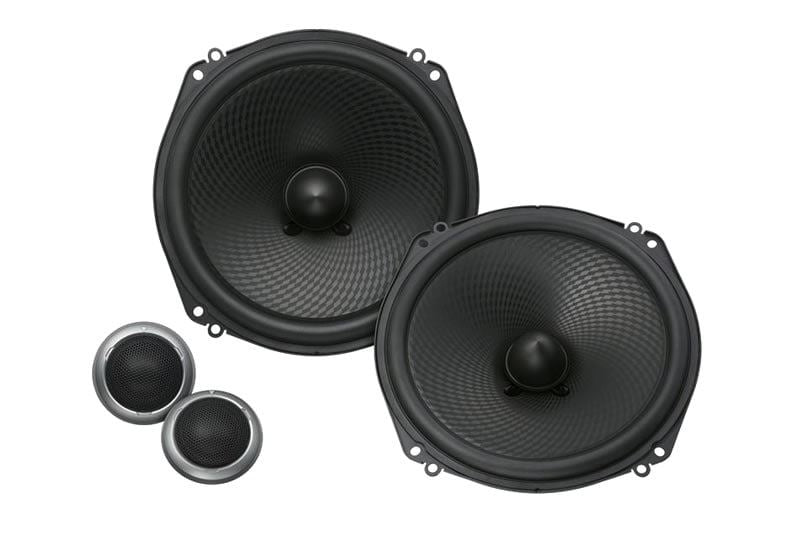 Kenwood KFC-XP184C 7" 80W RMS 4-Ohm Oversized Custom Fit Component Speaker System