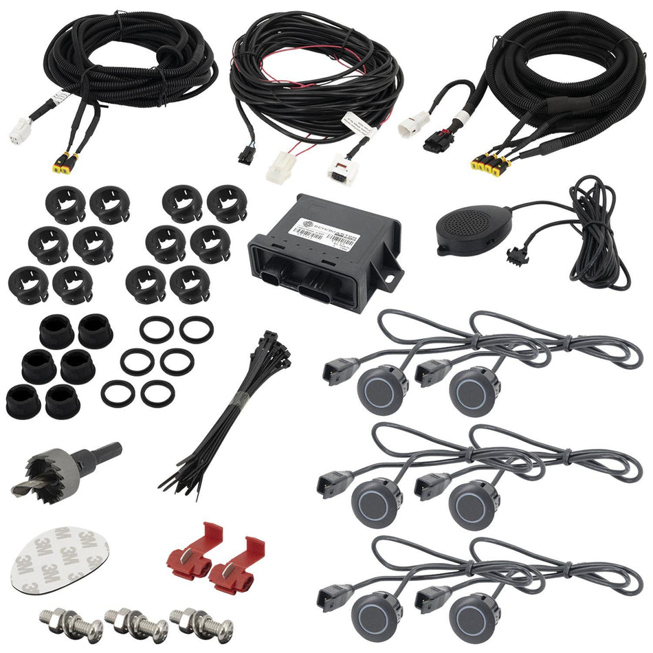 Echomaster PS-6CRBP Park Alert Roof and Bumper Rear Sensing System IP67 Rated