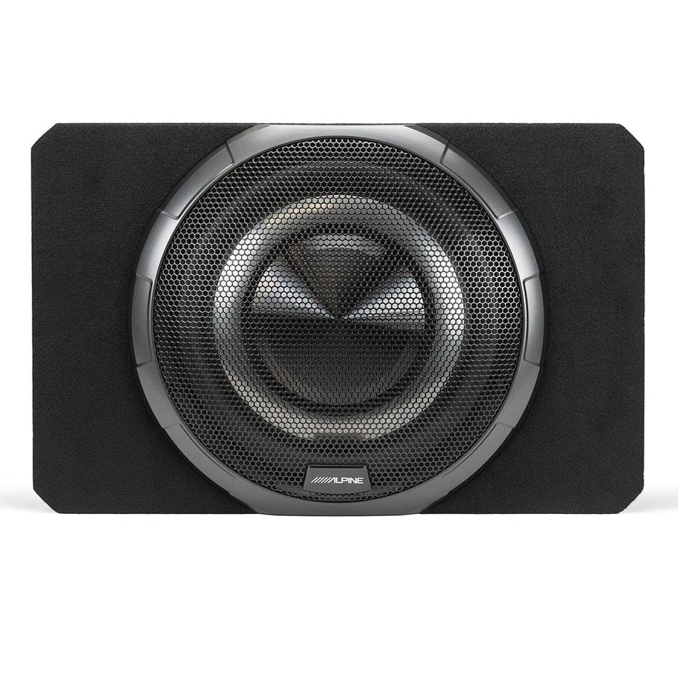 Alpine PWV-SB12 BassRev 12" Loaded Amplified Slim Subwoofer 800W Peak 400W RMS