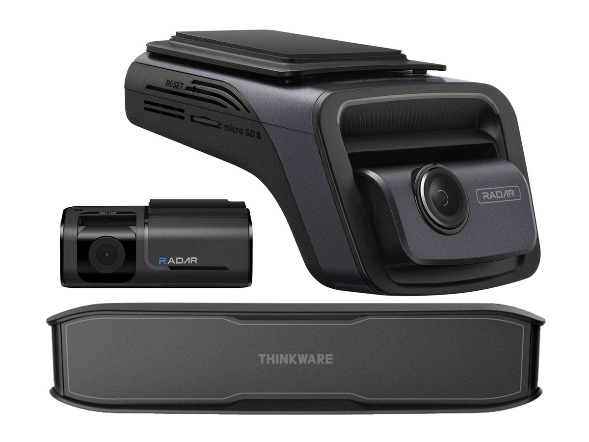 Thinkware TW-U3000D64H + BAB-95 4K Front & 2K Rear Dash Camera Kit with Battery
