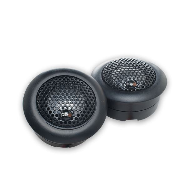 PowerBass L-1A 1 Inch Aluminum Dome Tweeters with Ferro fluid Cooling