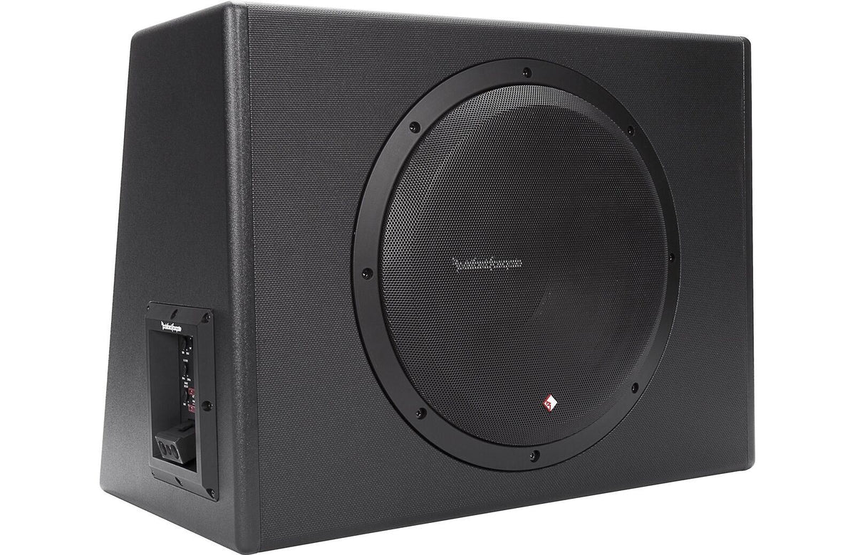 Rockford Fosgate P300-12 Punch Single 12 Inch Powered Subwoofer Sealed Enclosure