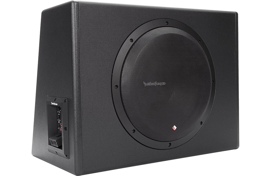 Rockford Fosgate P300-12 Punch Single 12 Inch Powered Subwoofer Sealed Enclosure