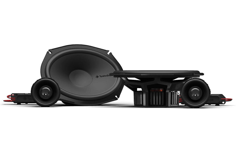 Rockford Fosgate P3V2-69C2 Punch Series 6"x9" 3-Way Component Speaker 75W RMS