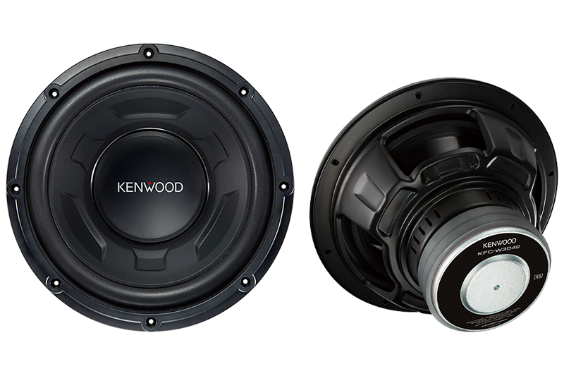 Kenwood KFC-W3042 12" Subwoofer 350W RMS Power 4-Ohm Single Voice Coil