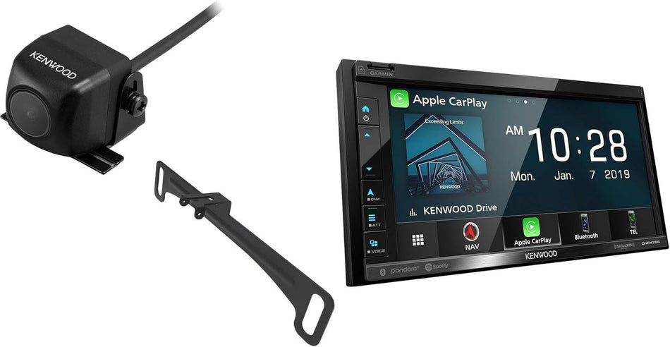 Kenwood DNR476-230LP Set of DNR476S Media Receiver & CMOS-230LP Backup Camera