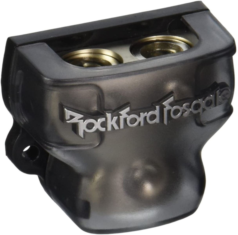 Rockford Fosgate RFD1 Distribution Block 1/0 AWG with 1 Input and 2 Outputs