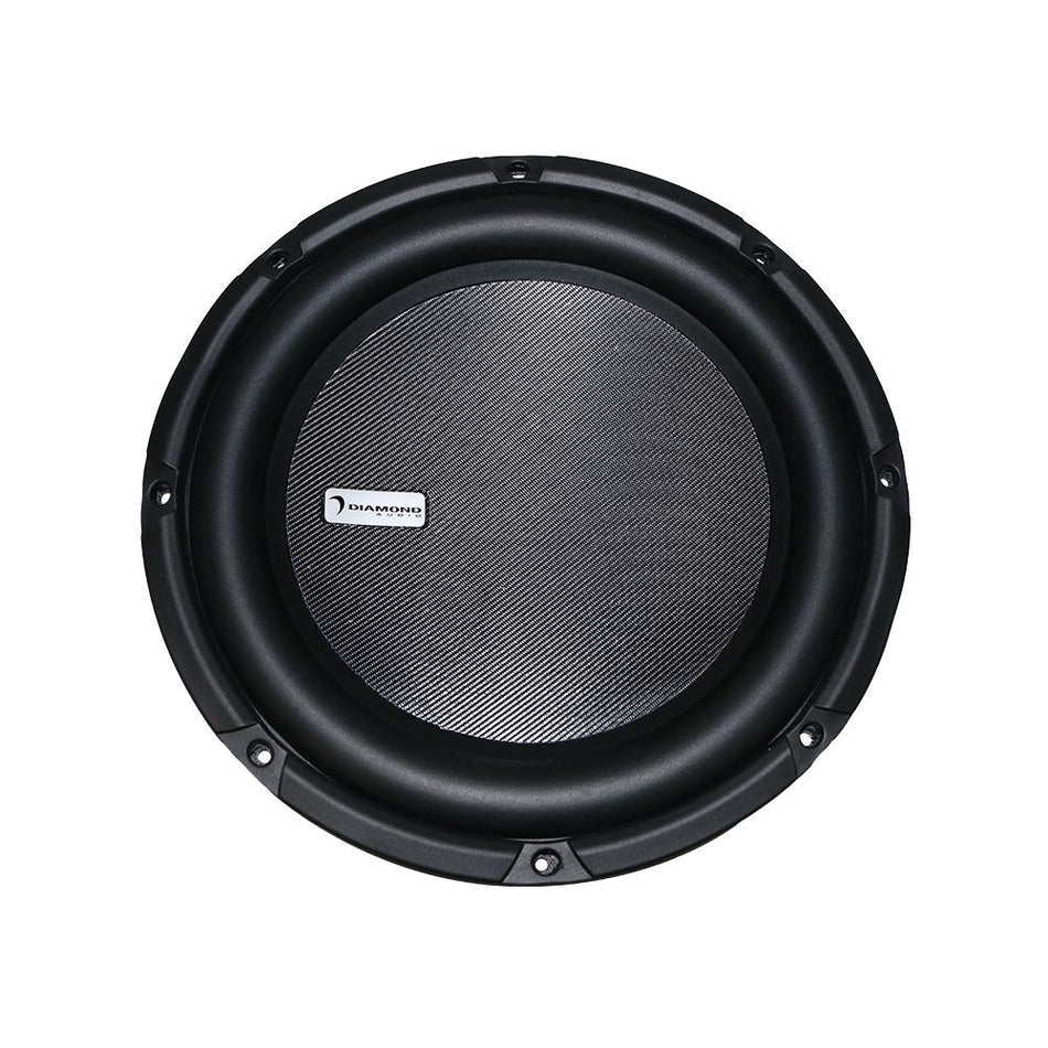 Diamond Audio DES124 12" Subwoofer Dual Voice Coil 1000W Peak 500W RMS 2-Ohm