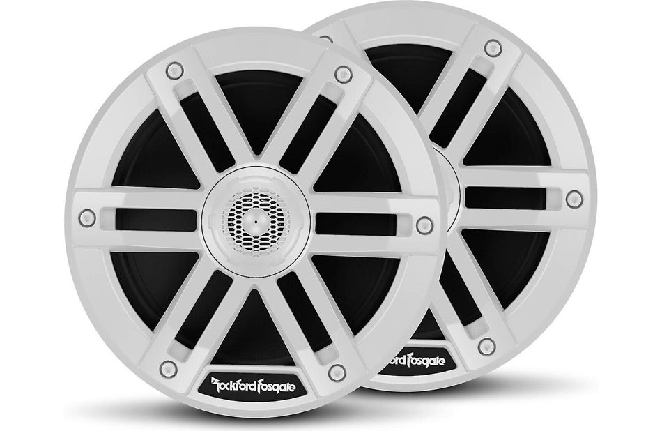 Rockford Fosgate M0-65 Marine Grade 6.5 Inch Full Range Speakers White