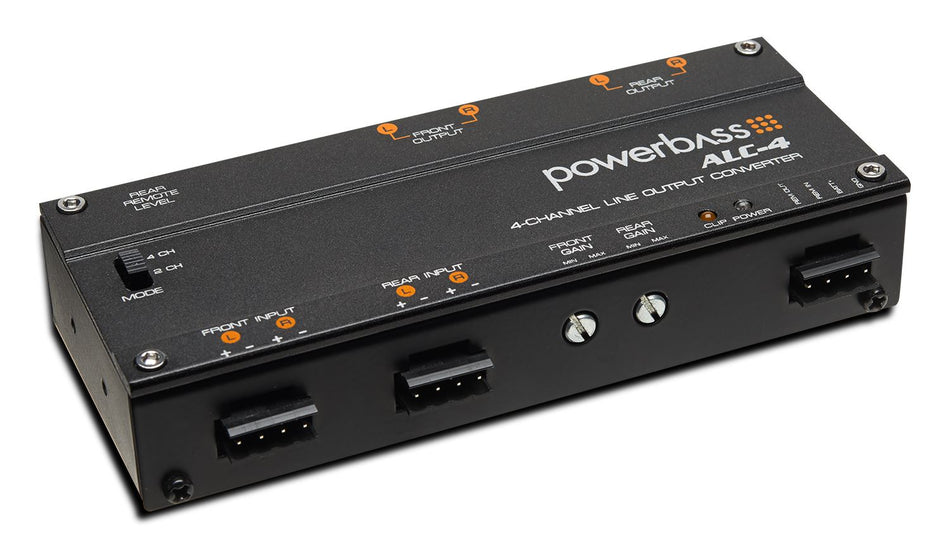 PowerBass ALC-4 Four Channel Line Output Converter High to Low Level