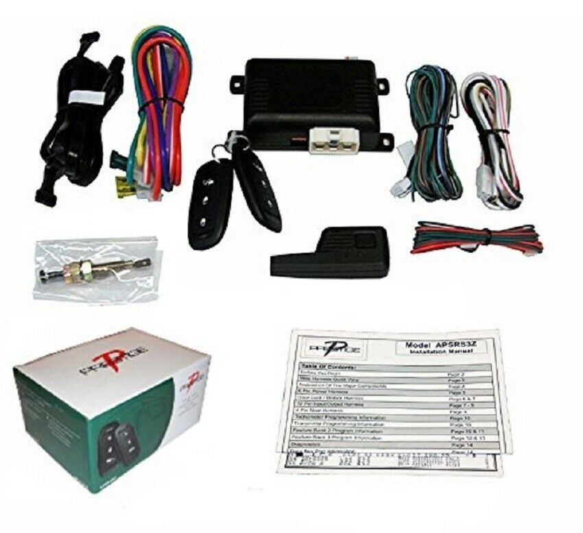 Prestige APSRS3Z 1 Way Remote Start and Keyless Entry System with Transmitter Kit