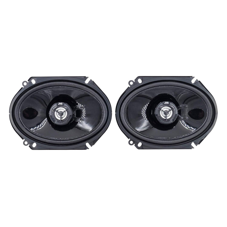 JVC CS-DR6821 DRVN Series 6x8" 2-Way Coaxial Speaker Pair 300W Peak 45W RMS