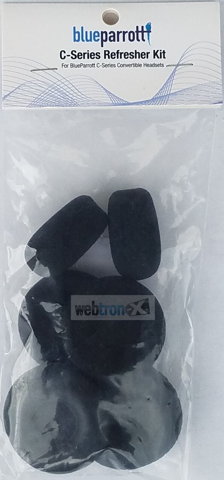 Blue Parrott 204159 Foam Kit Ear Pads Cushions C400-XT Headset Mic