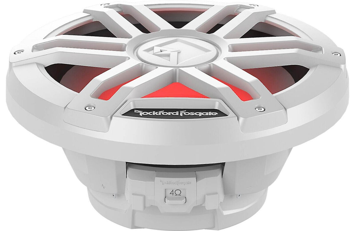 Rockford Fosgate M1D2-12 Color Optix 12 Inch DVC 2 Ohm Multicolor LED Marine Subwoofer