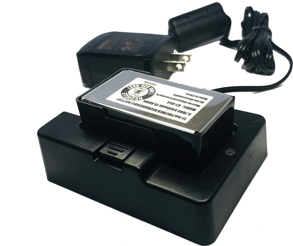 Uniden EBC100 External Desk Charger w/Battery for SDS100 Digital Police Scanner
