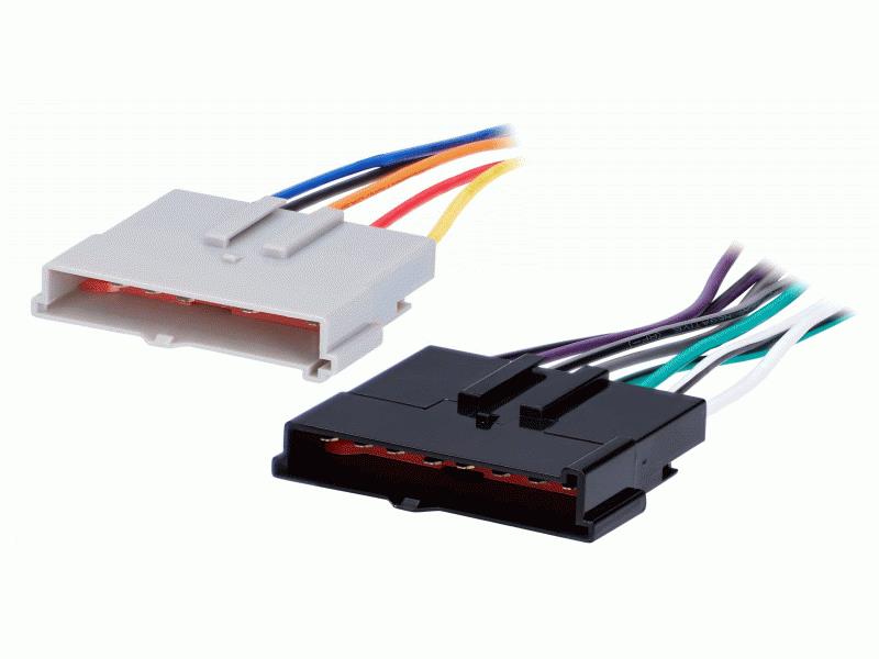 Metra 70-1770 Receiver Wiring Harness for Select Ford Mercury Lincoln Mazda