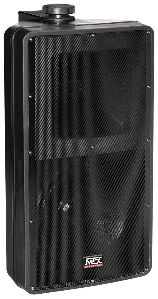 MTX AW82-B 8" 2-Way All Weather Indoor-Outdoor Speaker 225W Peak 150W RMS