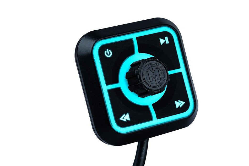 Memphis SBT4 Bluetooth Controller Receiver with Aux and USB Input RGB LED Black