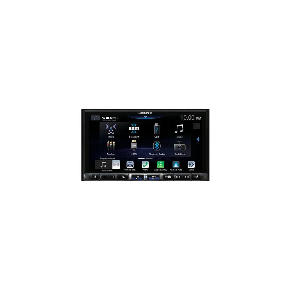 Alpine iLX-507 7" HD-Display Radio Stereo 4v Audio BT Wireless CarPlay SiriusXM