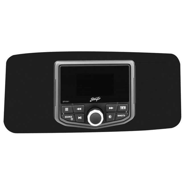 Stinger SEADASH3B Universal Marine Radio Dash Kit 3 Inch Black Finish