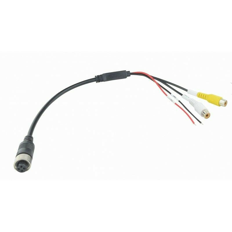 EchoMaster GX12F-RCA-PWR Analog To GXE Camera Adapter Multicolor