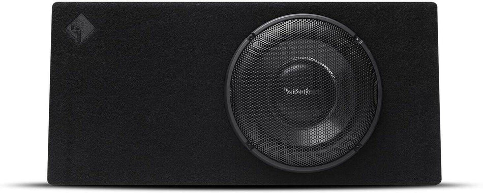 Rockford Fosgate T1S-1X12 Single Sealed Loaded Subwoofer Enclosure 1 Ohm
