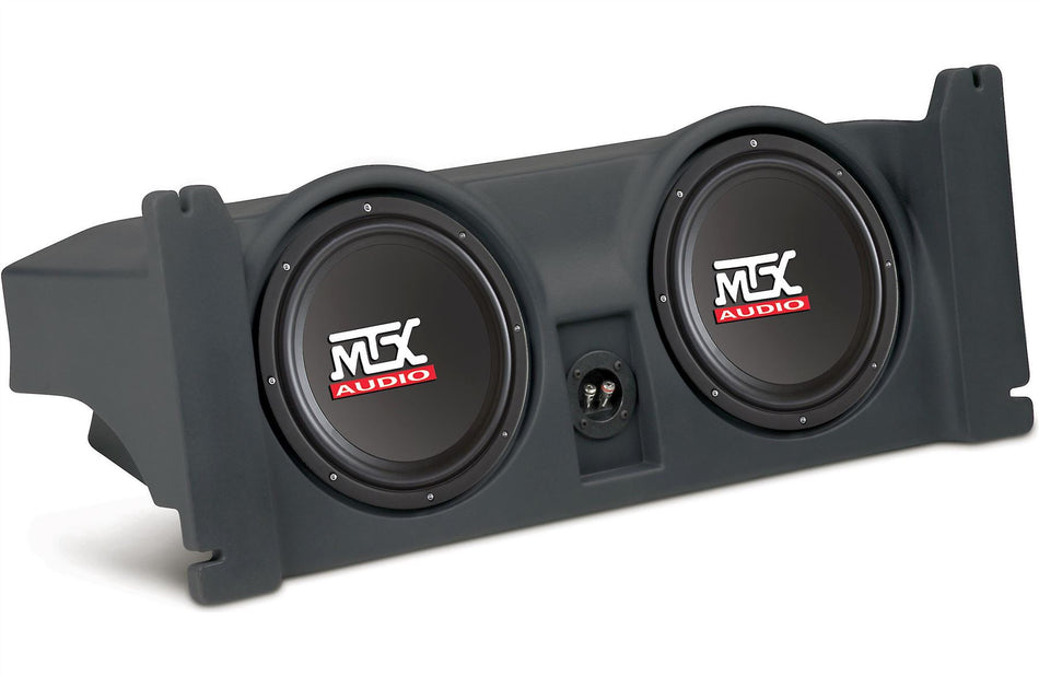 MTX JWTJ97C20-TN ThunderForm Dual Loaded 10" Subwoofer For Jeep Wrangler 1997-07
