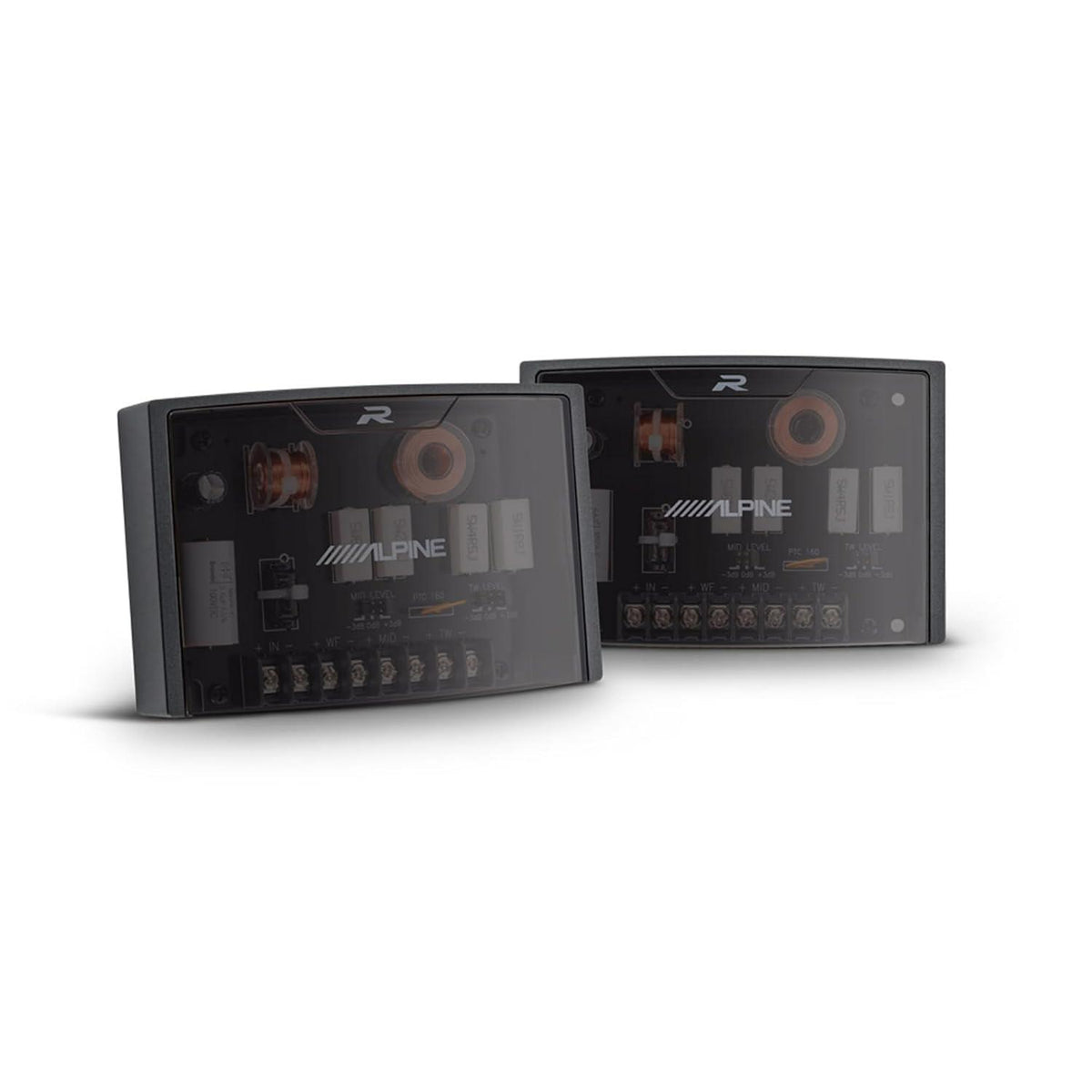Alpine R2-S653 R-Series 6.5" Component 3-Way Speakers Hi-Res Audio 300W Peak
