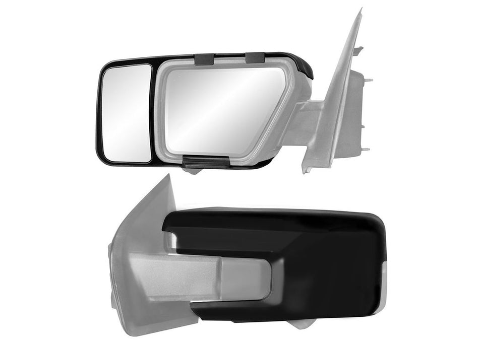 K Source 81860 snap-on towing mirror pair for 2021-2025 Ford F-150