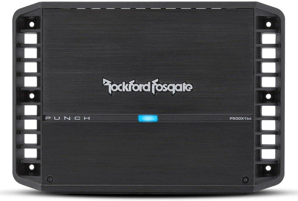 Rockford Fosgate P500X1BD Punch 500 Watt Class bd 1 Ohm Mono Amplifier