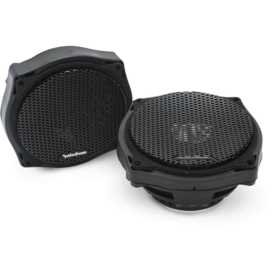 Rockford Fosgate TMS6SG 6.5 Inch Speakers Compatible with Harley Electra Street 1998-2013