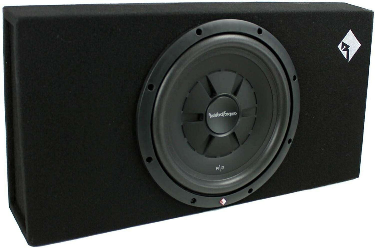 Rockford Fosgate R2S-1X12 R2 Shallow Prime Single 12 Inch Subwoofer Enclosure