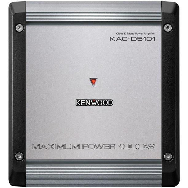 Kenwood KAC-D5101 Class D 1000 Watt Monoblock Car Audio Amplifier