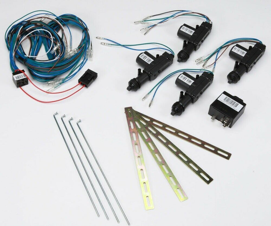 Prestige PROPDL45 4 Door Lock Actuators Power Door Lock Kit Universal New