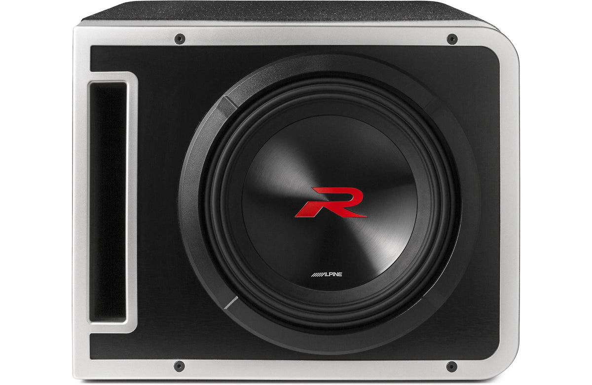 Alpine R2-SB10V R-Series 10" Loaded Subwoofer Enclosure DVC 2250W Peak 750W RMS