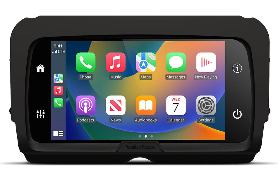 Rockford Fosgate PMX-HD14 Marine Grade Apple CarPlay Radio for Select 14+ Harley