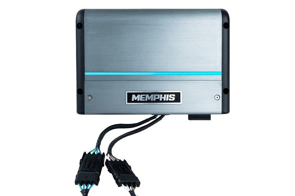 Memphis Audio MM500.4V Marine Amplifier 4-Channel Class D 500W RMS Power