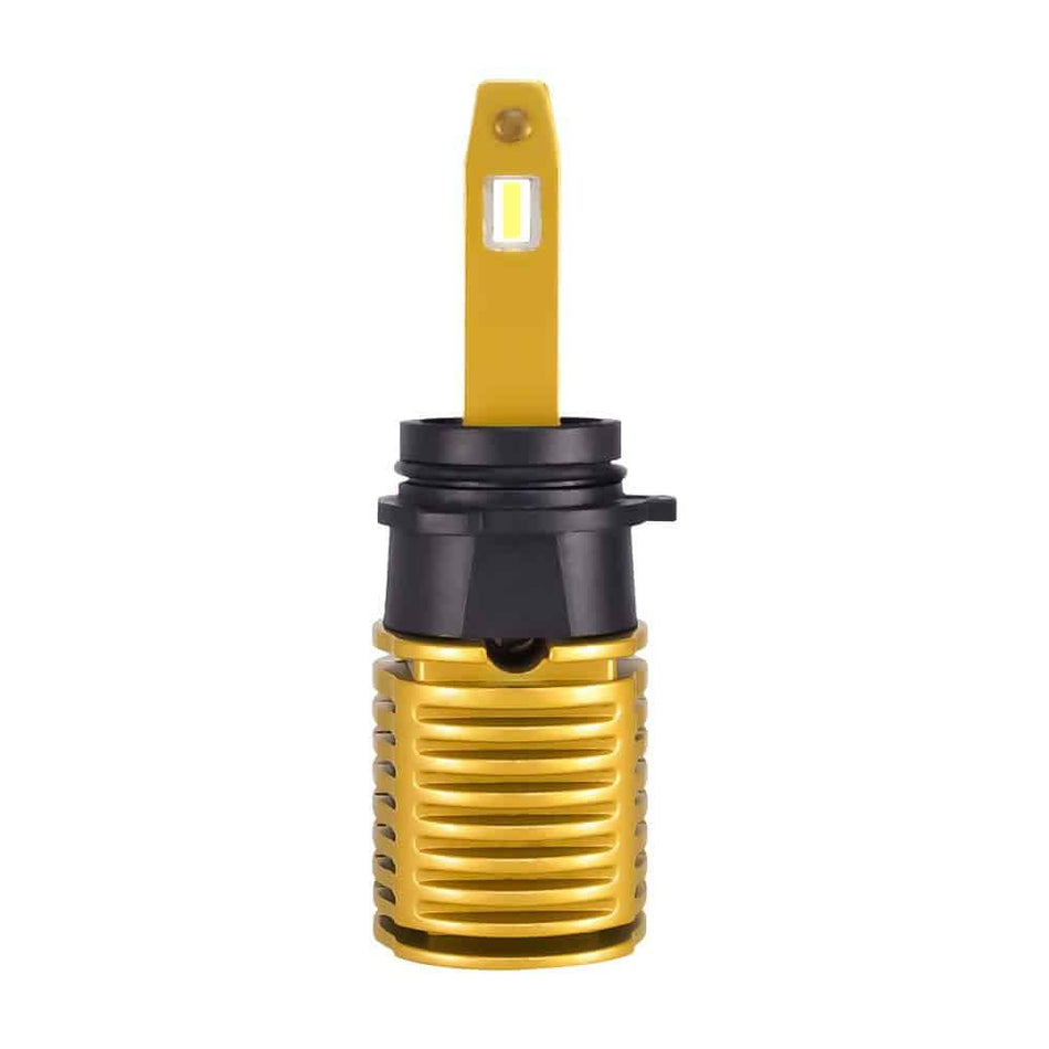 Lucas Lighting MX-P13W Headlight Bulbs Pure White LED 8K Lumens Brightness Single Output Pair