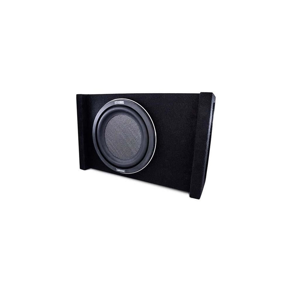 Kenwood P-XW1002B Enclosed Non-Powered 10 Inch Subwoofer 1000W Peak Power Black