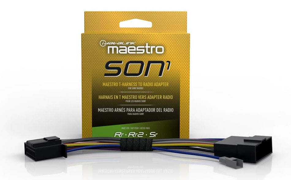 iDatalink ACC-HU-SON1 Head Unit Adapter Harness for Select Sony Car Radios
