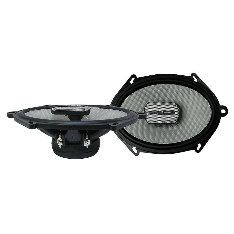 Diamond Audio DMD683 6"x8" 3-Way Coaxial Speaker with Tweeter 80W Peak 40W RMS