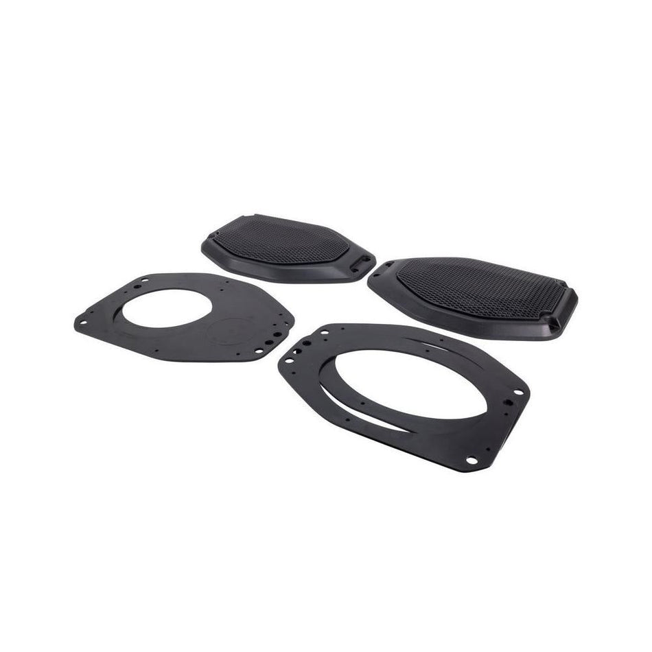 Stinger STXJLSBA Rear Universal Speaker Adaptors with Grilles Fits for Wrangler 2018-2022