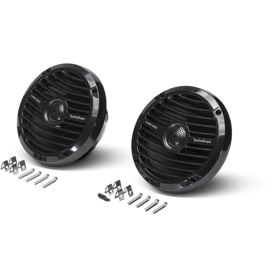 Rockford Fosgate RM1652B 4 Ohm 150W Max Marine 6.5 Inch 2 Way Component Speakers